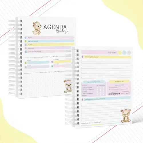 Agenda Berçario - Ursinha