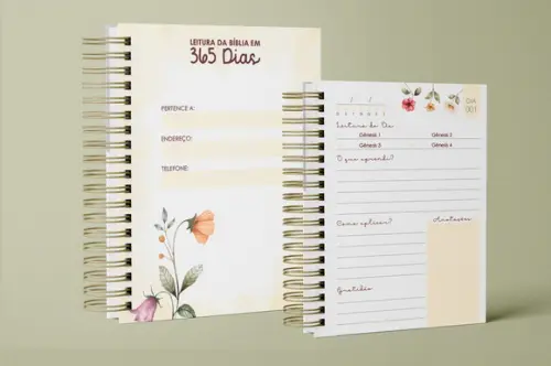 Agenda Devocional (evangélico ou Católico) Florescer