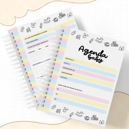 Agenda Escolar - Baby (menina)
