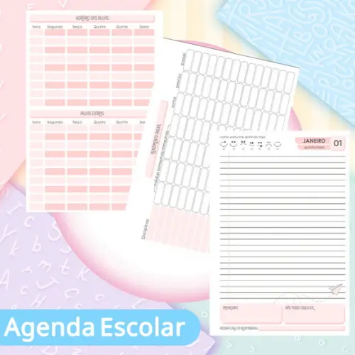 Agenda Escolar Datada 2026 - Luluca