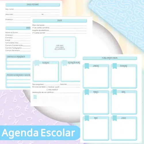 Agenda Escolar Datada 2026 - Patrulha Canina Ryder