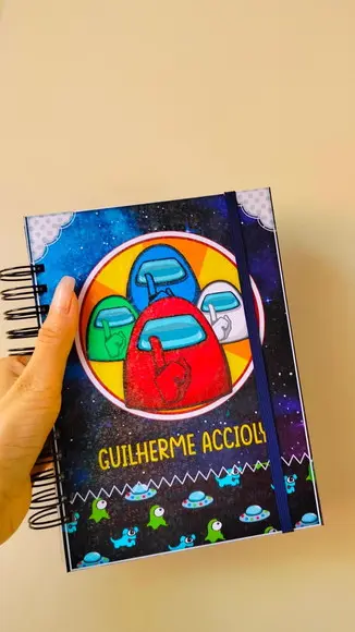 Agenda Escolar Datada 2026- Among Us 02