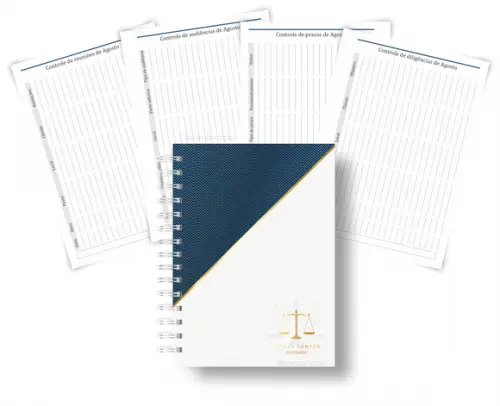 Agenda Jurídica + Caderno de Processos 2026