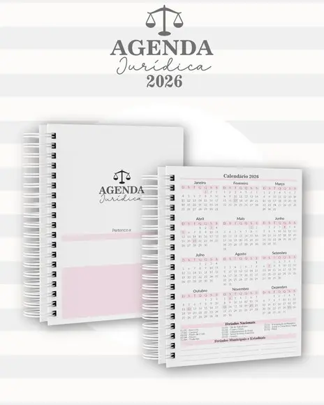 Agenda Jurídica 2026 (mas ou Fem)