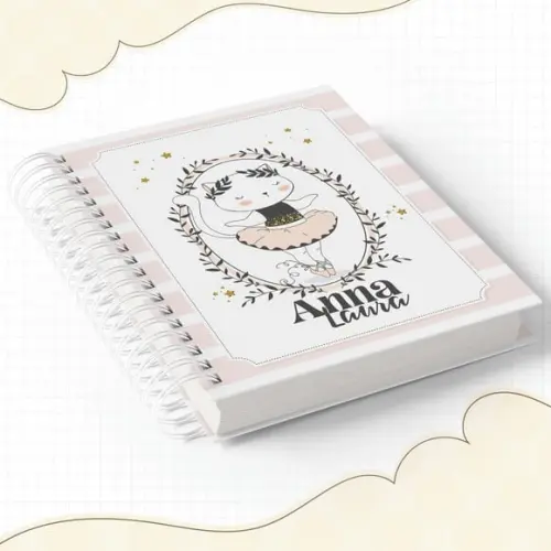 Agenda Rotina de Estudos - Animais Ballet