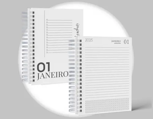 Agenda Neutra Datada - 2025