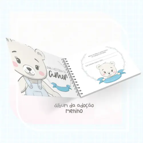 Álbum da Adoção (menino ou Menina)