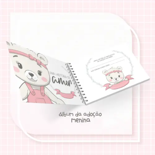 Álbum da Adoção (menino ou Menina)
