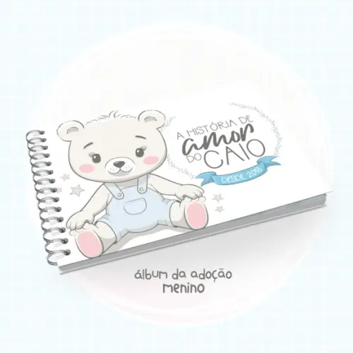 Álbum da Adoção (menino ou Menina)