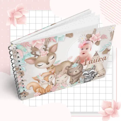 Album Mesversário - Floresta Menina 03