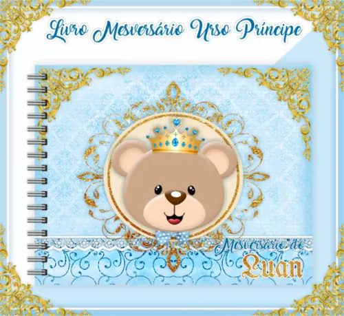 Album Mesversario (19 X 24) - Urso Príncipe