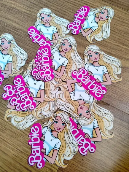 Aplique/ Tag - Barbie