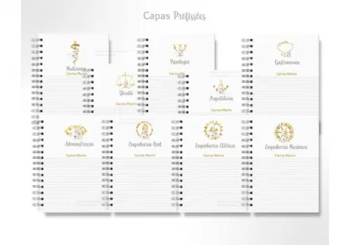 Arquivo Digital - Combo Capas Profissões 03
