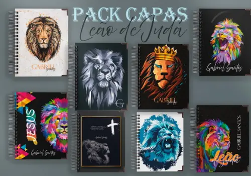 Arquivo Digital - Pack Capas Leão de Judá + Miolo 2026