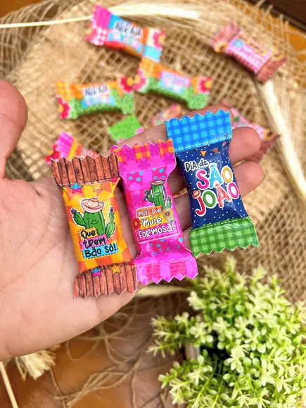 Bala Personalizada - Festa Junina (100un)