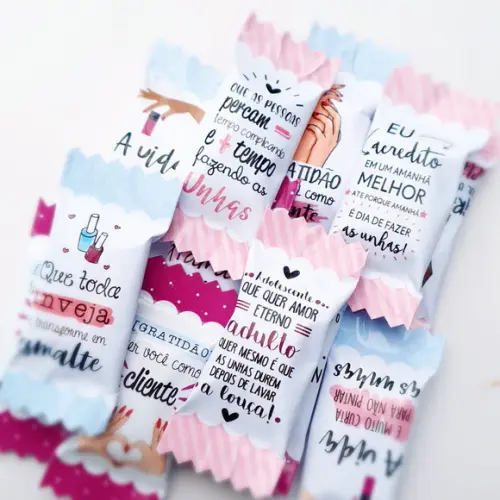 Bala Personalizada - Manicure (200un)