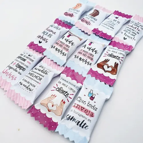 Bala Personalizada - Manicure (200un)