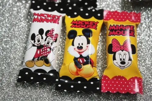 Bala Personalizada - Mickey e Minnie (100un)