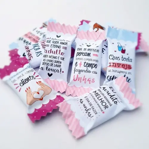 Bala Personalizada - Manicure (200un)