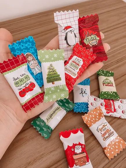Bala Personalizada - Natal (100un)