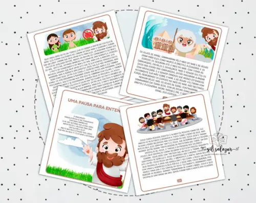 Biblia Infantil Menino