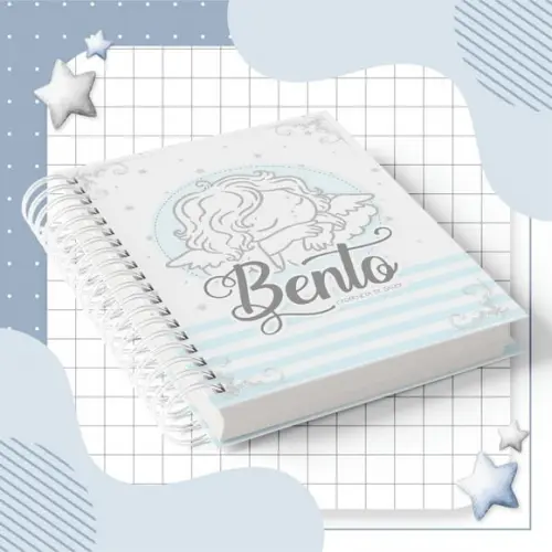 Caderneta de Vacina - Anjo Menino + Chaveiro