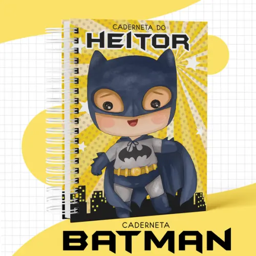 Caderneta De Vacina - Batman Baby