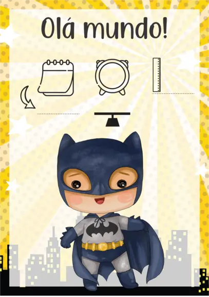 Caderneta De Vacina - Batman Baby