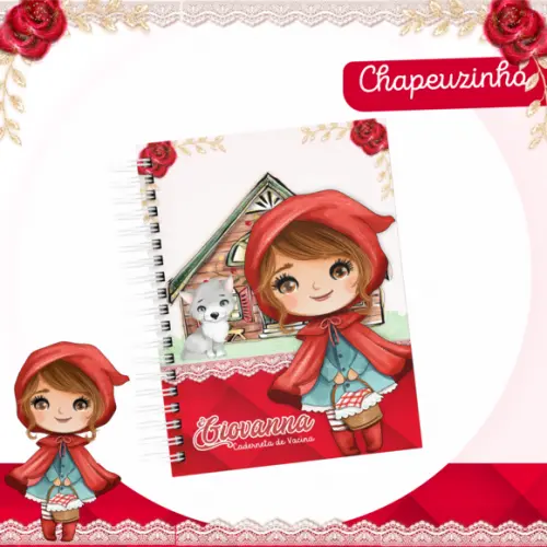 Caderneta De Vacina - Chapeuzinho Vermelho