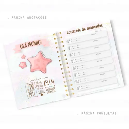 Caderneta de Vacina - Estrelinha