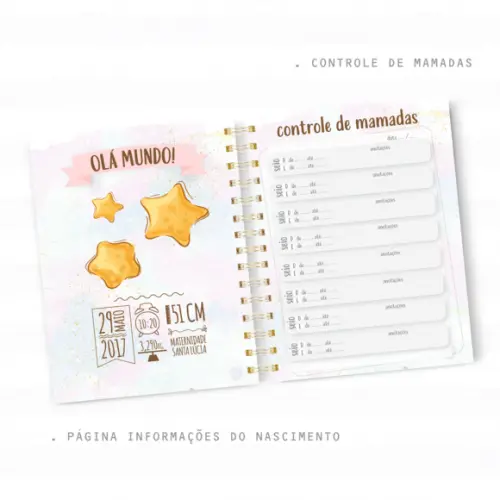 Caderneta de Vacina - Estrelinha