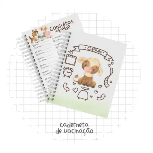Caderneta de Vacina - Fazendinha Baby