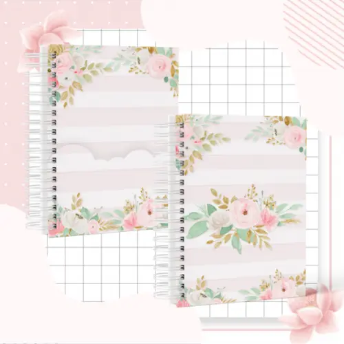 Caderneta de Vacina - Floral 03
