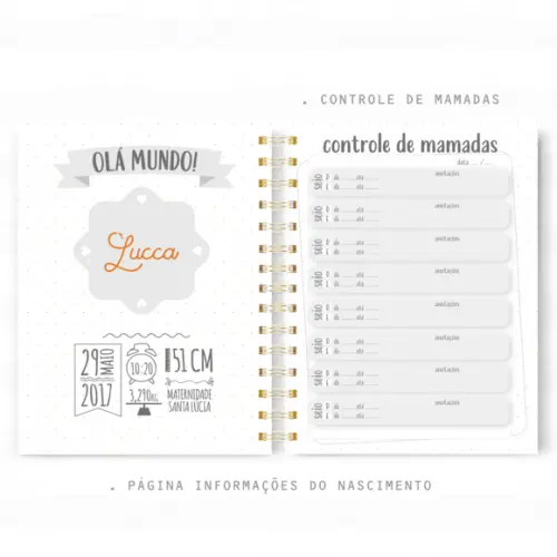 Caderneta de Vacina - Foto Menino