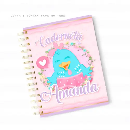 Caderneta de Vacina - Galinha Pintadinha