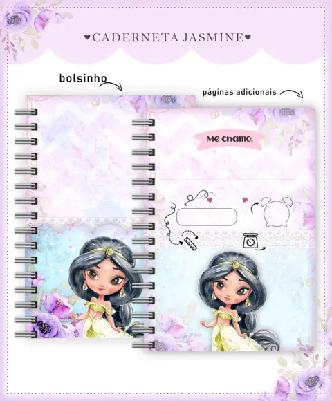Caderneta de Vacina - Jasmine