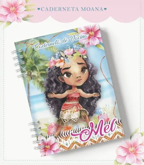 Caderneta De Vacina - Moana