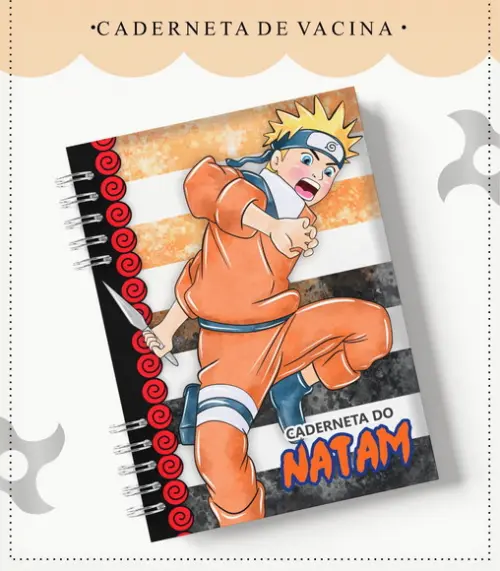 Caderneta De Vacina - Naruto