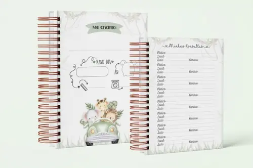 Caderneta de Vacina - Safari Baby