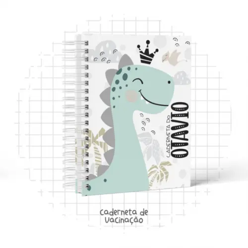 Caderneta de Vacinação - Dino Menino