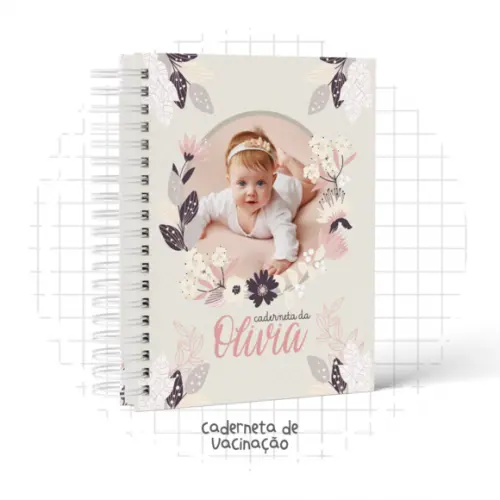 Caderneta de Vacinação - Foto Menina