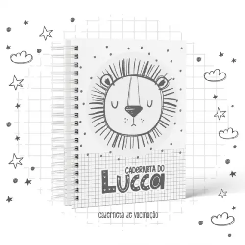 Caderneta de Vacinação - Leão Escandinavo