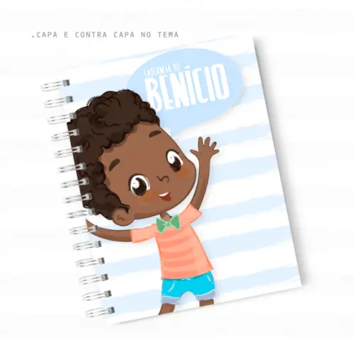 Caderneta de Vacinação - Menino Negro