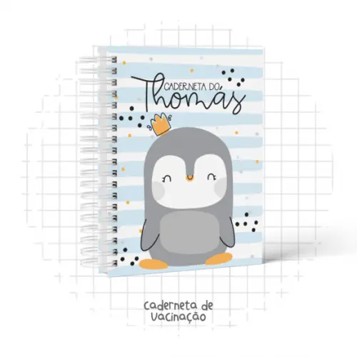Caderneta de Vacinação - Pinguim
