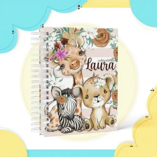Caderneta de Vacinação - Safari Menina 02