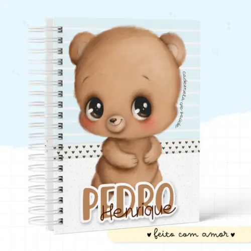 Caderneta de Vacinação - Ursinho Baby 2.0