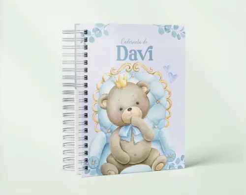 Caderneta de Vacinação - Urso Príncipe 04