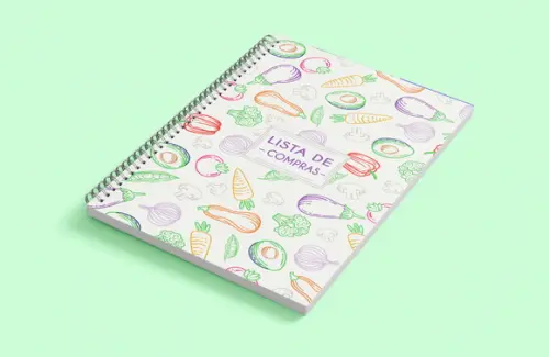 Caderno - Lista de Compras