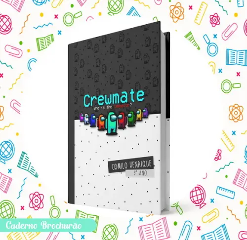Caderno Brochurão (g) - Among Us