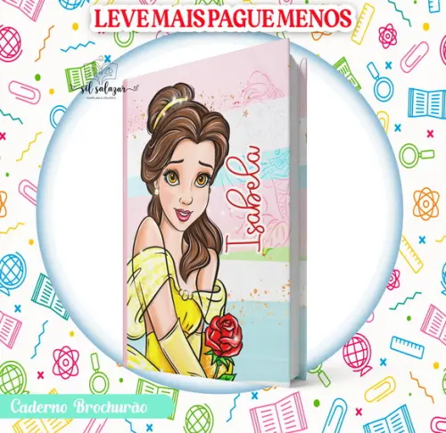 Caderno Brochurão (g) - Bella (promocional)